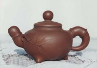 紫砂壶图片：大肚竹 - 美壶网