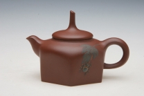 紫砂壶图片：知足350CC（全手工） - 美壶网