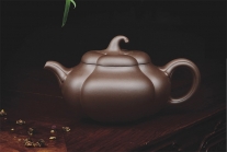 紫砂壶图片：海棠壶 - 美壶网