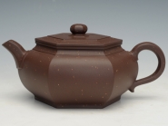 紫砂壶图片：大彬六方壶 - 美壶网