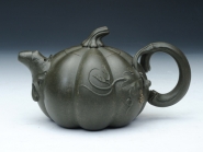 紫砂壶图片：南瓜壶 - 美壶网