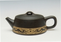 紫砂壶图片：双龙戏珠 - 美壶网