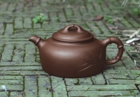 紫砂壶图片：凝砂劲竹 - 美壶网