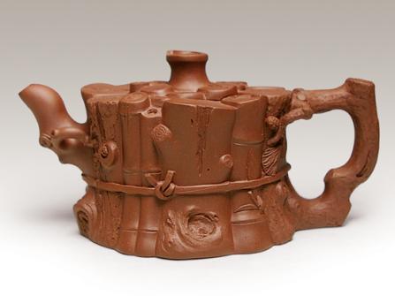 郭超刚紫砂壶 束柴三友 