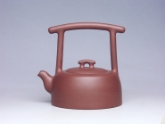 紫砂壶图片：井栏提梁 - 美壶网