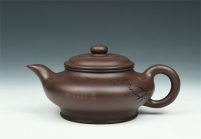 紫砂壶图片：虚扁 - 美壶网
