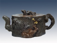 紫砂壶图片：岁寒三友 - 美壶网