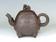 紫砂壶图片：欢天喜地 - 美壶网