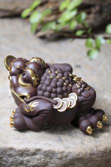 李爱民紫砂壶 财运连连 