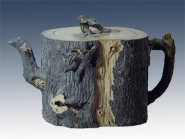 紫砂壶图片：松桩 - 美壶网