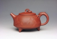 紫砂壶图片：环龙三脚 - 美壶网