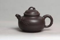 紫砂壶图片：佛心竹 - 美壶网