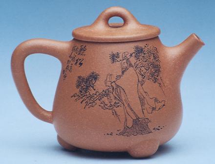 汪成友紫砂壶 高石瓢 