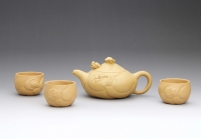 紫砂壶图片：鱼化龙套壶 - 美壶网