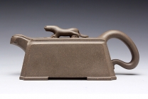 紫砂壶图片：金钱豹方 - 美壶网