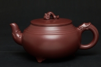 紫砂壶图片：双龙如意 - 美壶网