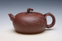 紫砂壶图片：喜上梅梢系列一 - 美壶网