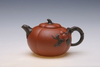 紫砂壶图片：丹柿壶 - 美壶网