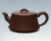 紫砂壶图片：竹柱壶 - 美壶网