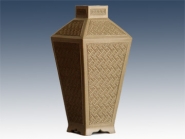 紫砂壶图片：富贵四方瓶 - 美壶网