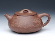 紫砂壶图片：景舟石瓢壶 - 美壶网