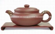 紫砂壶图片：点彩仿古 - 美壶网
