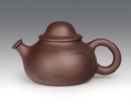 孙越芳紫砂壶 渔翁 