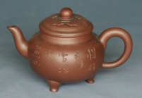 紫砂壶图片：仿大彬如意壶 - 美壶网