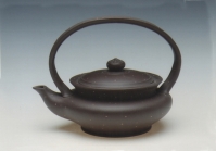 紫砂壶图片：花篮提梁 - 美壶网