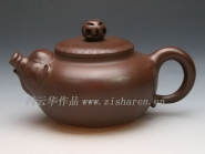 紫砂壶图片：招财福猪 - 美壶网