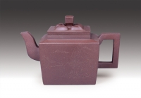 紫砂壶图片：菱花四方 - 美壶网