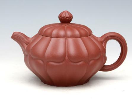 朱新南紫砂壶 合菱（底槽清）400ML 