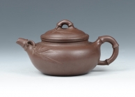 紫砂壶图片：竹鼓 - 美壶网