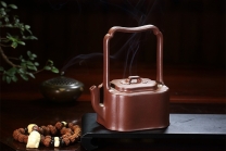 紫砂壶图片：智方提梁 - 美壶网