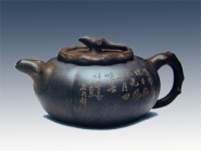 紫砂壶图片：双柿壶 - 美壶网