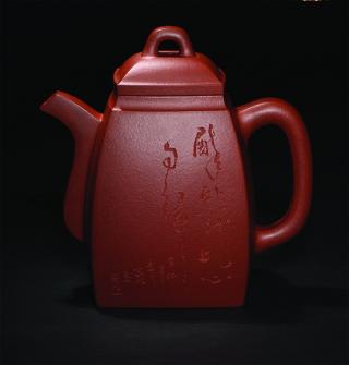 盛东兴紫砂壶 大汉方 