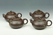 紫砂壶图片：四君子 - 美壶网