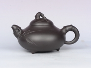 紫砂壶图片：三脚竹鼎 - 美壶网