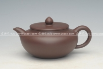 紫砂壶图片：圆桃 - 美壶网