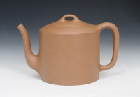 紫砂壶图片：黄金段直筒 - 美壶网