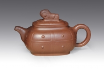 紫砂壶图片：盔甲壶 - 美壶网