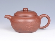 紫砂壶图片：- 浮雕婉韵 - - 美壶网