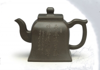 紫砂壶图片：秦方金钟 - 美壶网