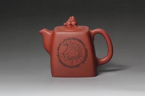 贺洪梅紫砂壶 物华天宝 