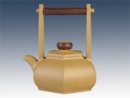 紫砂壶图片：仰宇提梁 - 美壶网