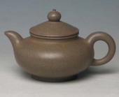 紫砂壶图片：玉扁壶 - 美壶网