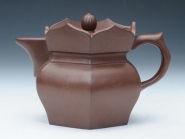 紫砂壶图片：僧帽壶（封底） - 美壶网