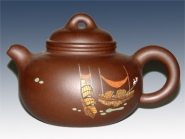 紫砂壶图片：水乡风情高惠平 - 美壶网