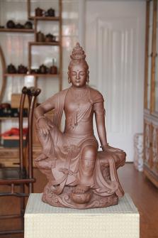 李正华紫砂壶 南海观音 