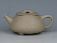 紫砂壶图片：石瓢 容量：250cc  泥料：本山绿泥 - 美壶网